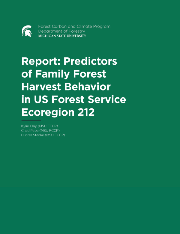Cover of the report, 