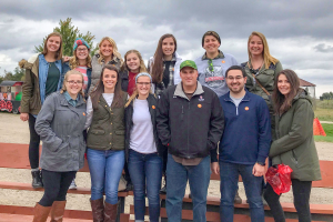 AFRE Undergrads Get Behind the Scenes at Local Cider Mill