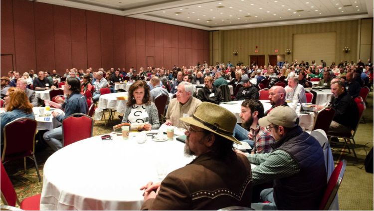 2016 Great Lakes Hop and Barley Conference participants revel in a sea of cerebral bliss. | Photo by: Gary Howe