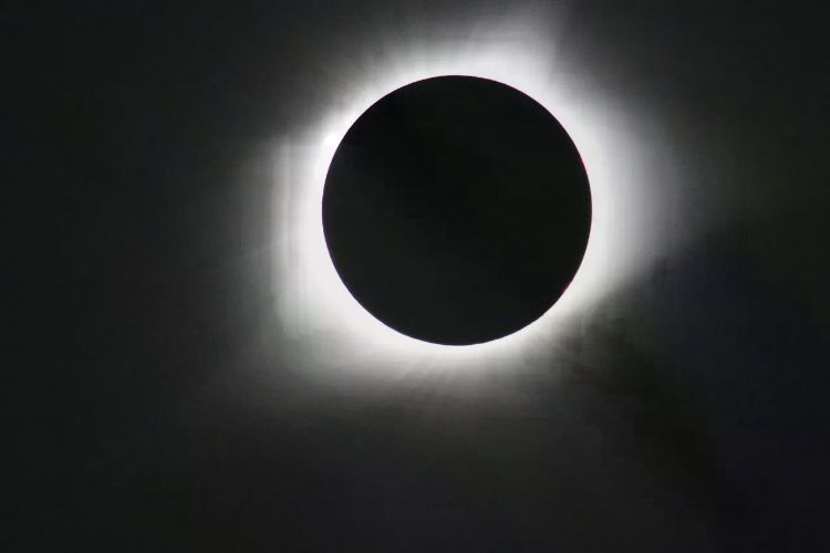 This image of the Aug. 21, 2017, total solar eclipse was taken from Madras, Oregon