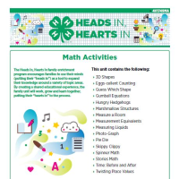 Thumbnail of Heads In, Hearts In Math Activities document.