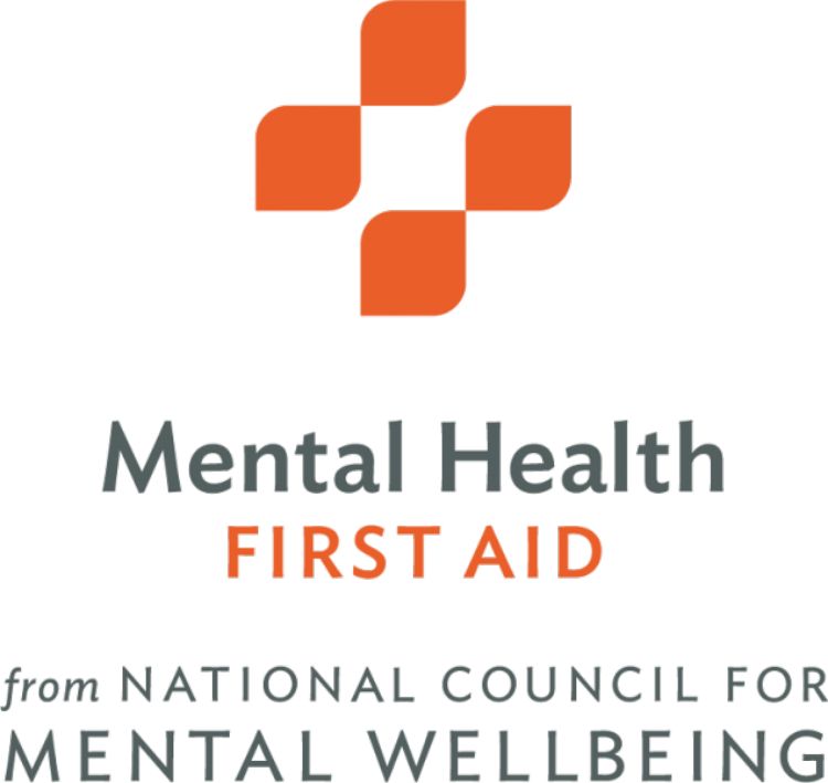 Logo for Mental Health First Aid from the National Council for Mental Wellbeing