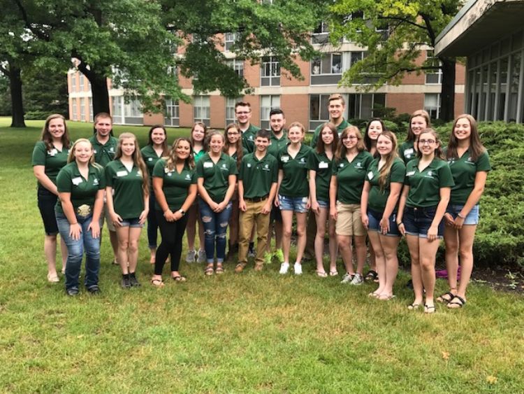 Members of the 2017 Michigan 4-H State Youth Leadership Council.