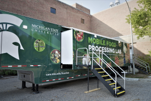 Check out MSU’s new mobile food processing lab