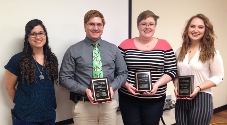 Graduate Student Award Winners