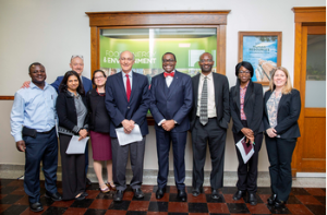 FSG Faculty Meets with Akin Adesina, President of the African Development Bank, 2017 World Food Prize Laureate