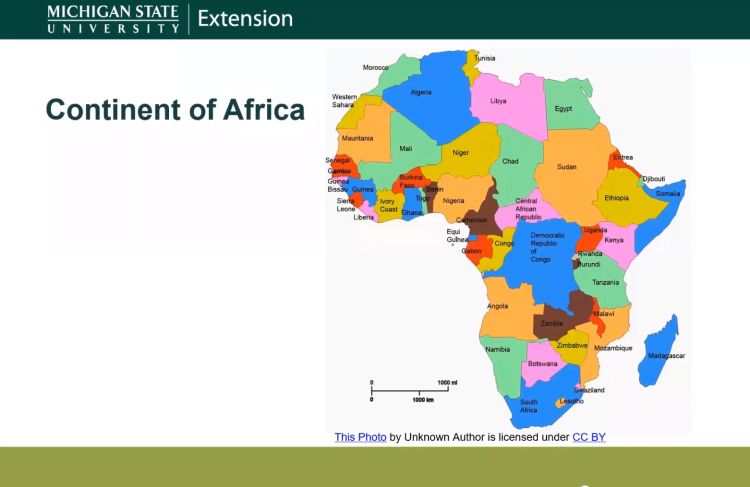 Continent of Africa