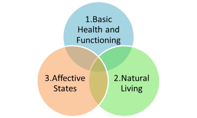 Three Circles Model of Animal Welfare, adapted from Appleby, Lund, and Fraser and colleagues.