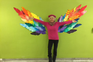 Art Installation Project: Wings of Love, Joy and Peace