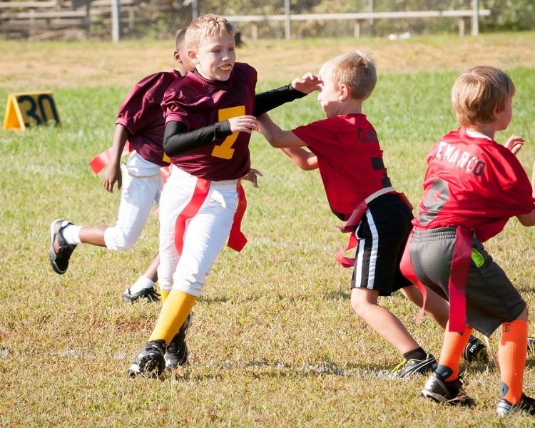 Good sportsmanship is taught.