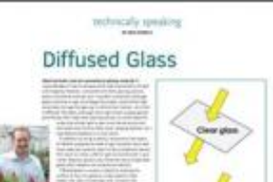 Diffused glass