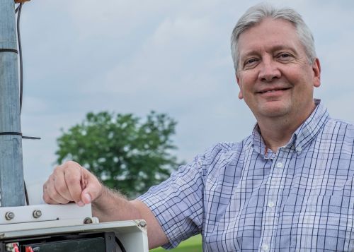 Jeff Andresen, MSU state climatologist has been examining the impacts of climate on corn production in the Midwest 