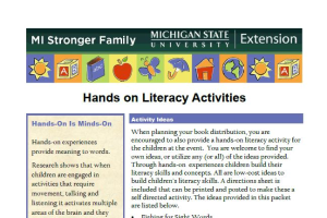 Hands on Literacy Activities