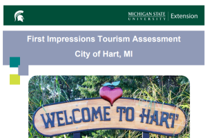 First Impressions Tourism Summary Report - City of Hart, October 2022