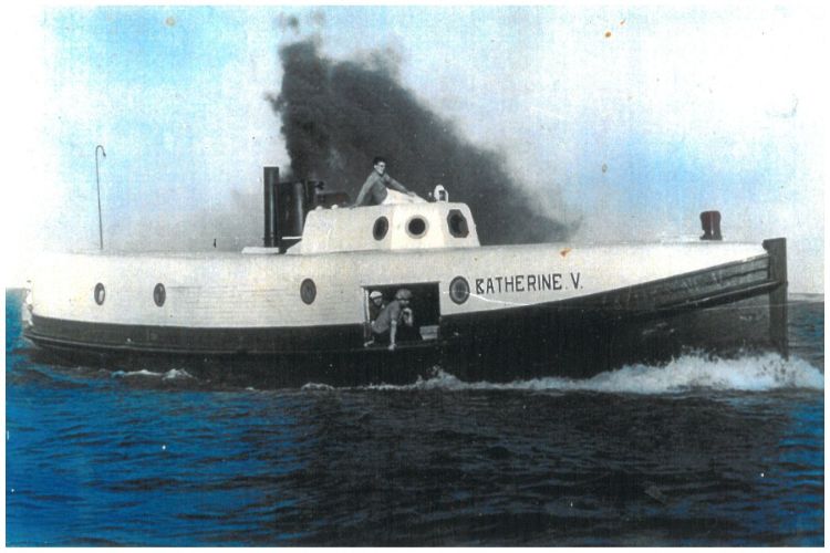 The Katherine V on Lake Huron. Courtesy photo