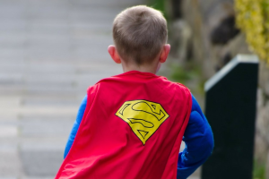 So your child wants to be a superhero – why not let them dress like one?