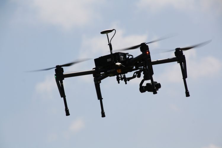 Drone at Ag Innovation Day 2018.