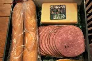 Limited-time charcuterie box of MSU cheese, salami and bread now available through MSU Extension Product Center
