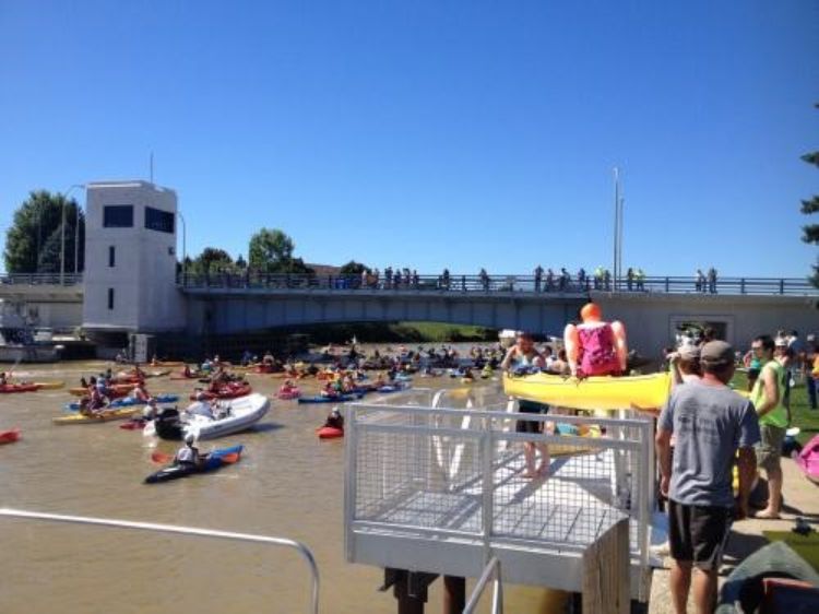 The 4th annual Port Huron Paddle & Pour will take place on the Island Loop Water Trail September 11-13. | Michigan State University