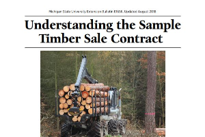 Understanding the sample timber sale contract