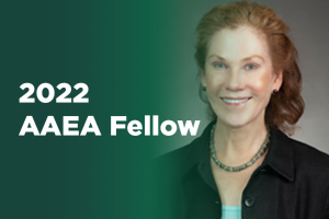 Professor Melinda Smale Named Fellow of the  Agricultural and Applied Economics Association (AAEA)