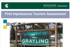 First Impressions Tourism Summary Report - City of Grayling, December 2021
