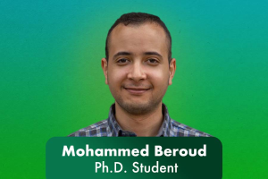 Grad Spotlight: Mohammed Beroud