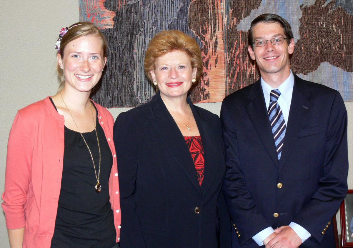 Demmer Scholars with Sen. Stabenow