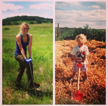 Anna at home -- past and present