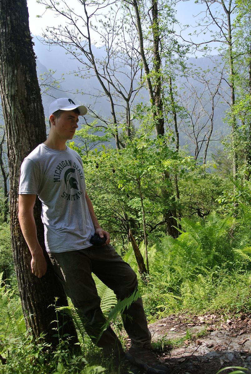 Thomas Connor in Wolong Nature Reserve