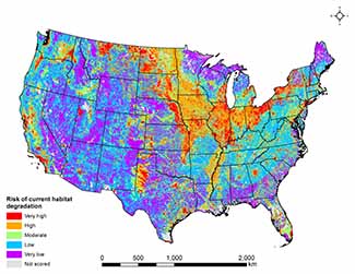 map of United States