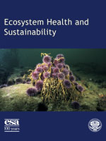 Ecosystem Health and Sustainability cover