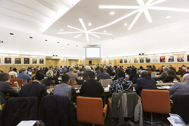 The Global Conference on Inland Fisheries - Rome. Â©FAO/Giulio Napolitano