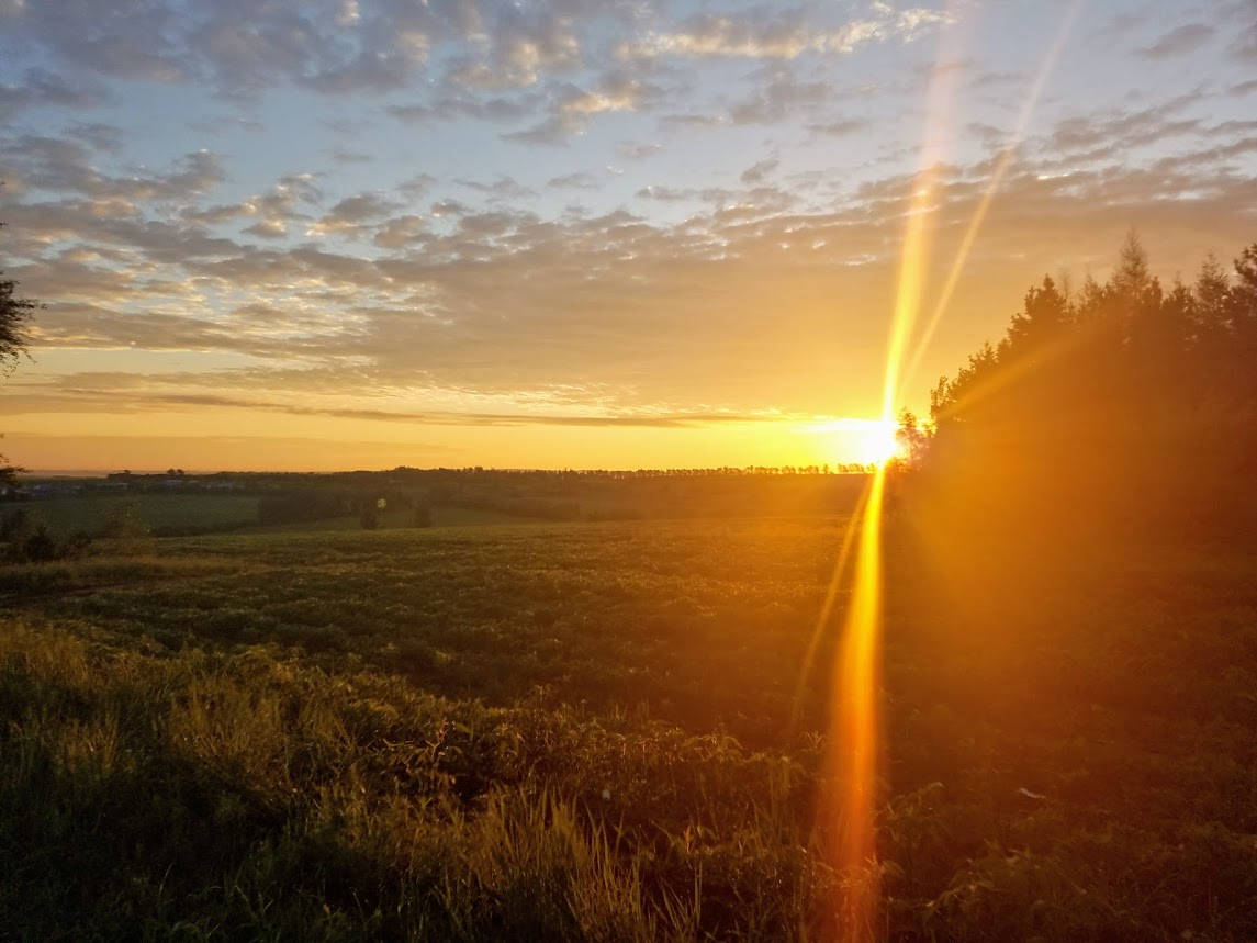 Heilongjiang sunrise - 3 a.m.