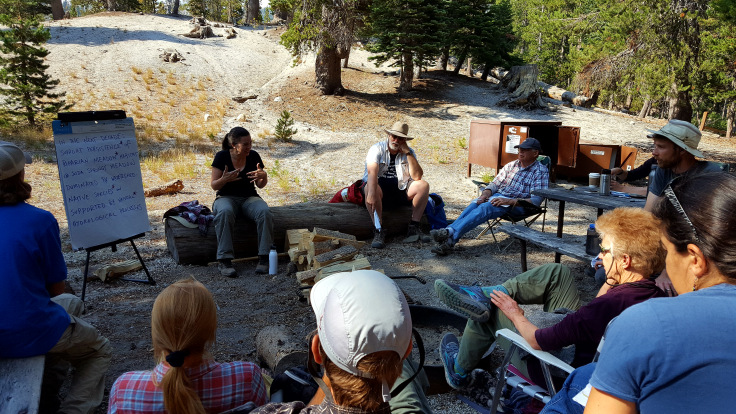 Campfire discussion 