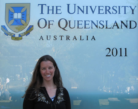 abby at the university of queensland