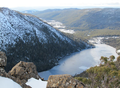 Hobart mountains