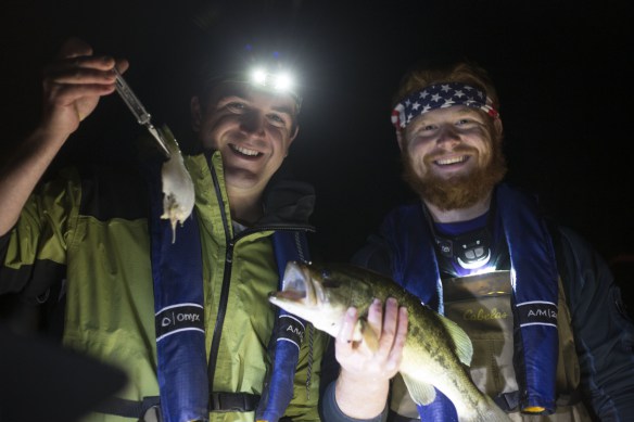 Joe with panfish