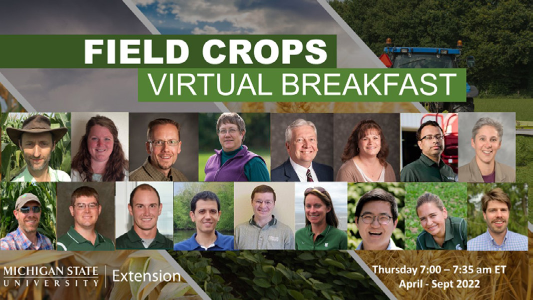 PowerPoint slide showing the specialists and educators that gave Virtual Breakfast presentations in 2022.