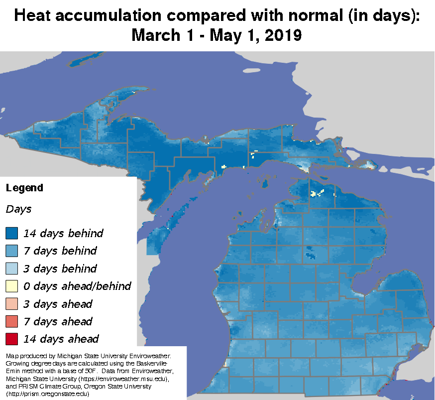 GDD Map