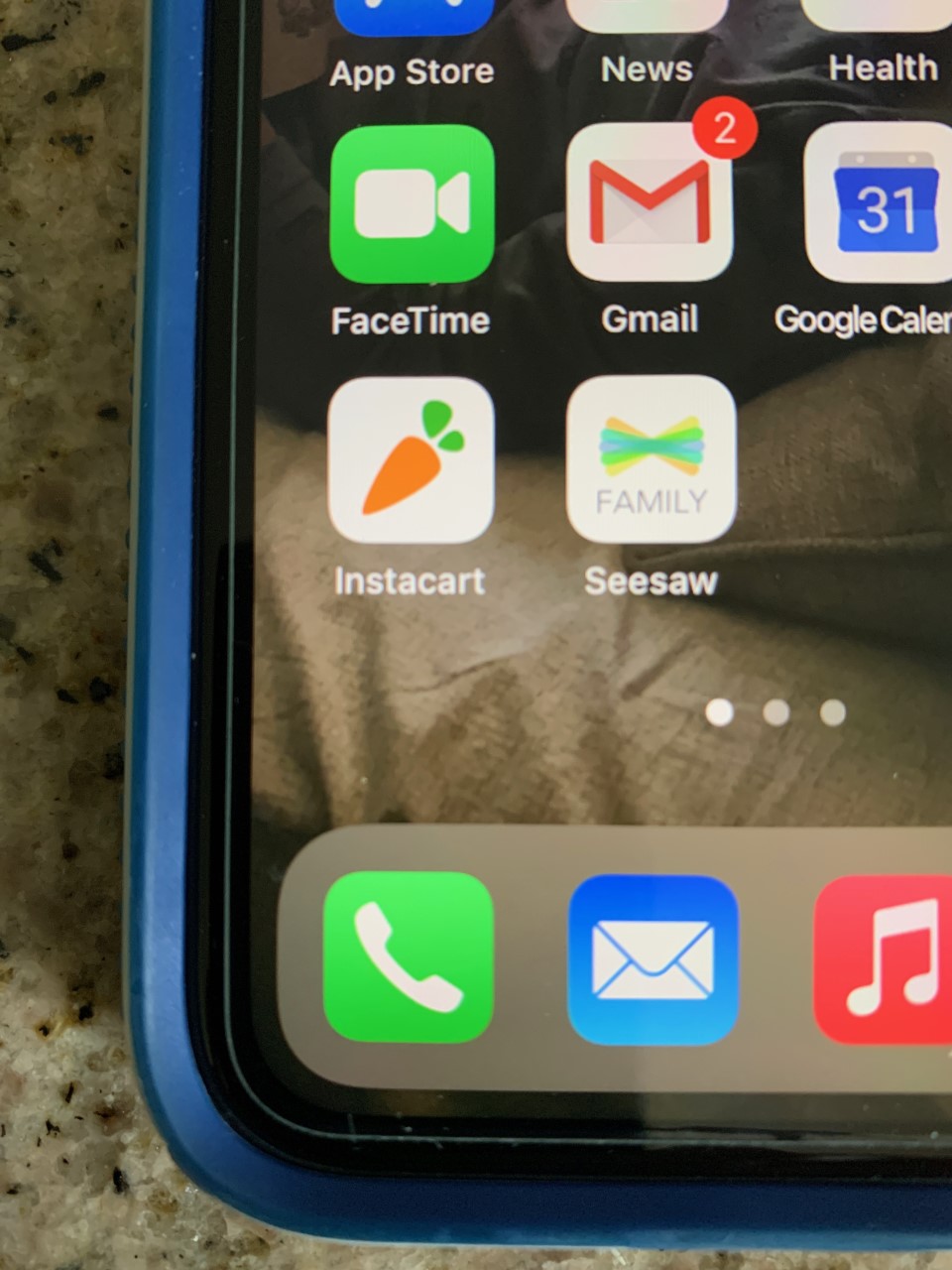 Instacart app on an iPhone
