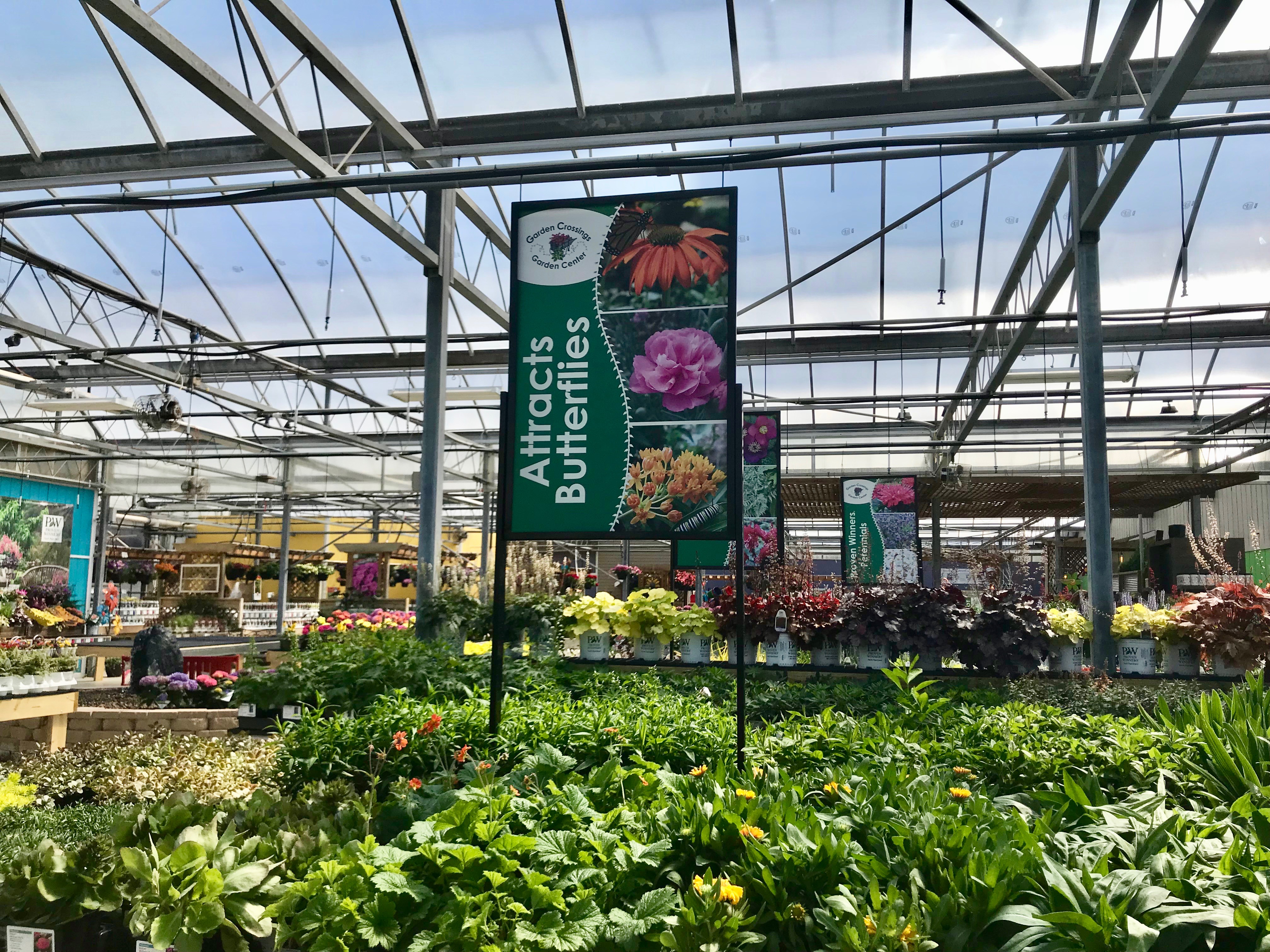 Sign in greenhouse