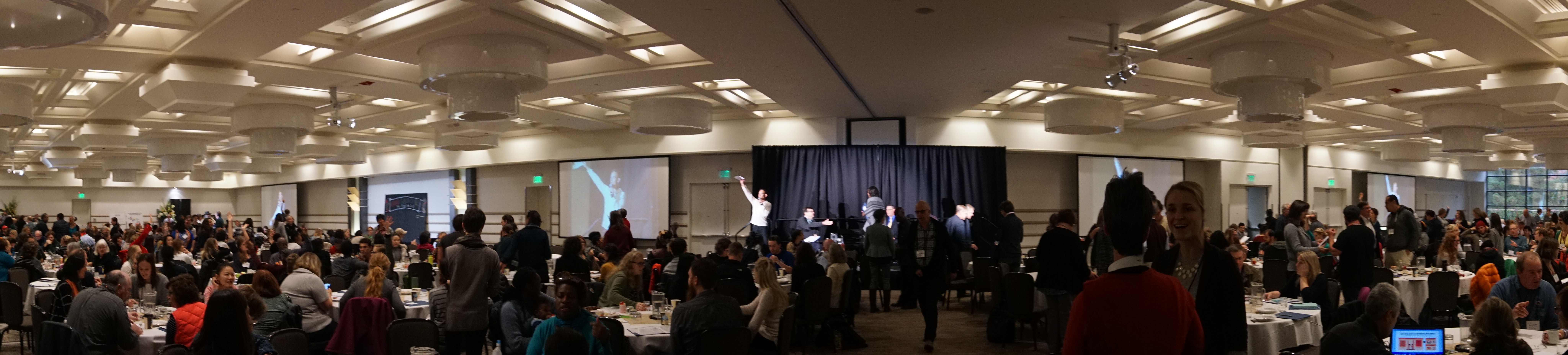 2016 Good Food Summit opening keynote panorama