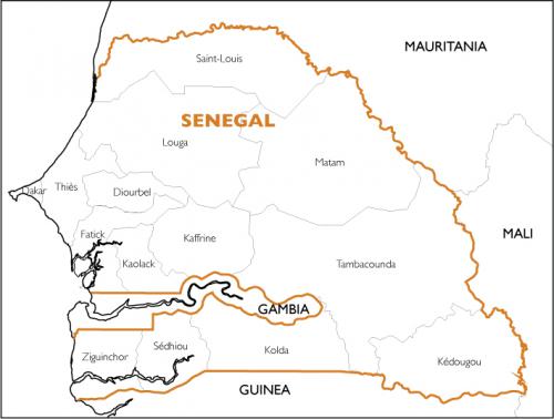 Senegal-BaseMap