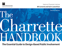 Image of the front cover of The Charrette Handbook.