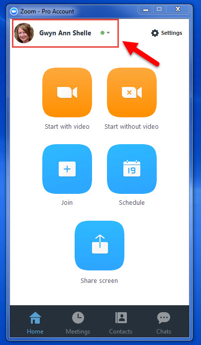 open zoom app open zoom app
