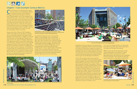 Campus Martius Case Example from Ch. 1 of the Placemaking Guidebook