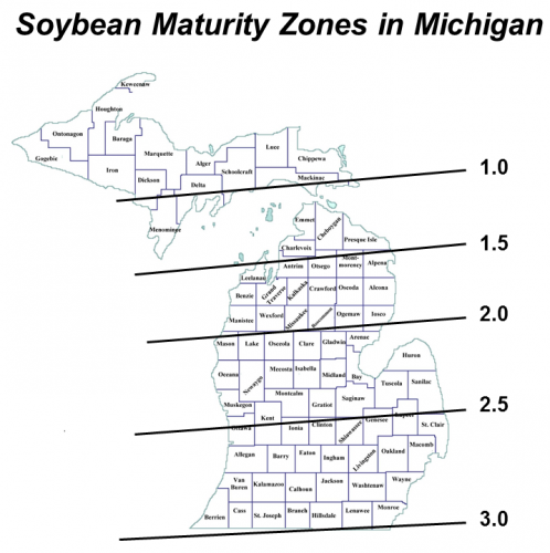 Soybean Maturity Chart