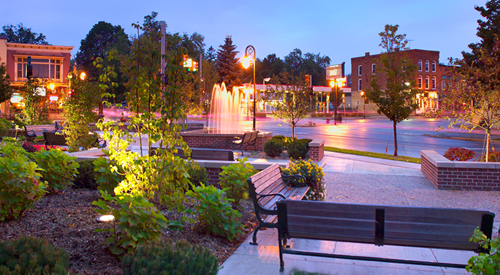 Urban Park Fountains