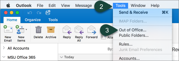 How to forward email from Outlook for Mac